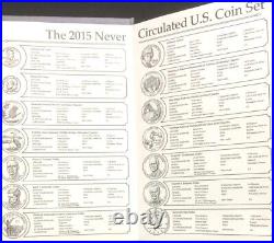 Us Rare Coin Set 2015 Limited Danbury Mint Set Special Edition # 72 Uncirculated