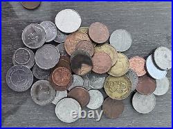 Us Silver Coin Lot Mercury Dimes, Wheat Pennies, Buffalo Nickel, Steel Cent