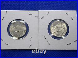 Vintage 1943 US Coin Lot of 8 Walking Liberty, Mercury Dime, Pennies & Nickels