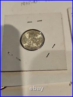 Vintage Silver Coin Lot, MORGANS, BUFFALO NICKELS, LIBERY NICKELS 10 Deutsche MK
